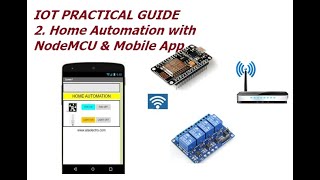 IOT PRACTICAL GUIDE 2  HOME AUTOMATION WITH NodeMCU & Android App screenshot 5