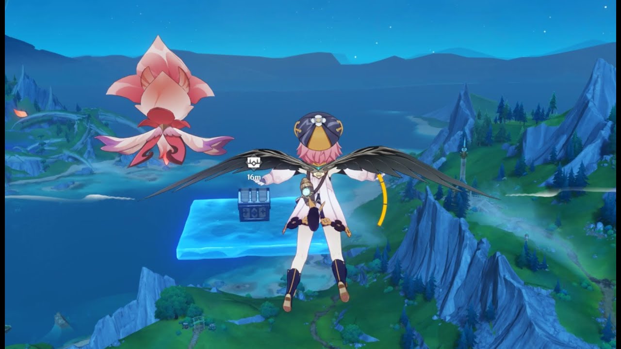 Hidden Chest at the sky! Fontaine Hidden Chest Part 9