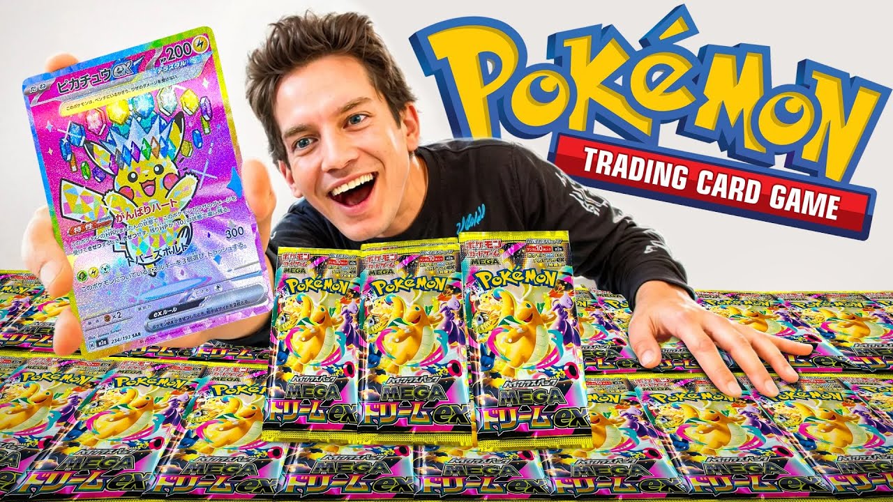 *NEW* Pokémon MEGA Dream ex Booster Opening