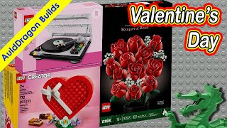 Valentine's Day Builds (10328, 40759, 40699) — Lego Building Session