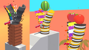 Slice Is All! ( android/iOS ) All Levels Gameplay Level 45 - 50