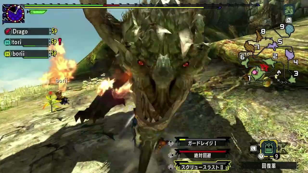 몬스터헌터XX 촌장퀘스트★7 - 상위 리오레이아 1마리 수렵