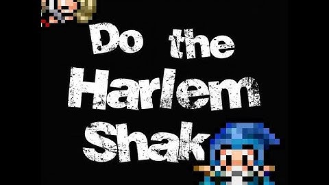 TibiaMe website doing the Harlem Shake