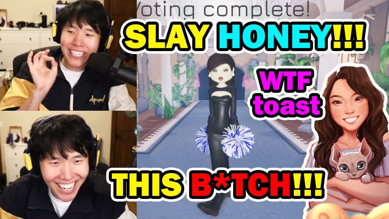 Toast gets Too Immersed Playing Dress to Impress with the Girls