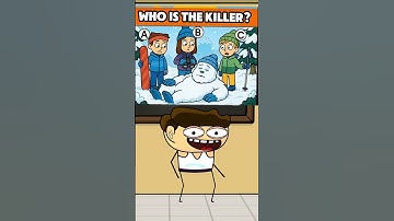 who is the killer #animation #commonsenseriddles #comedymemes #funny #riddlejourney