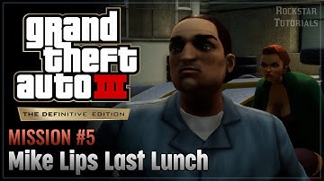 GTA 3 Definitive Edition: Mission #5 - Mike Lips Last Lunch (Trophy: Without a Scratch)