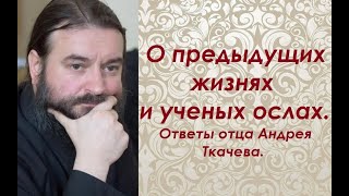 картинка: О предыдущих жизнях и ученых ослах. Ответы отца Андрея Ткачева.
