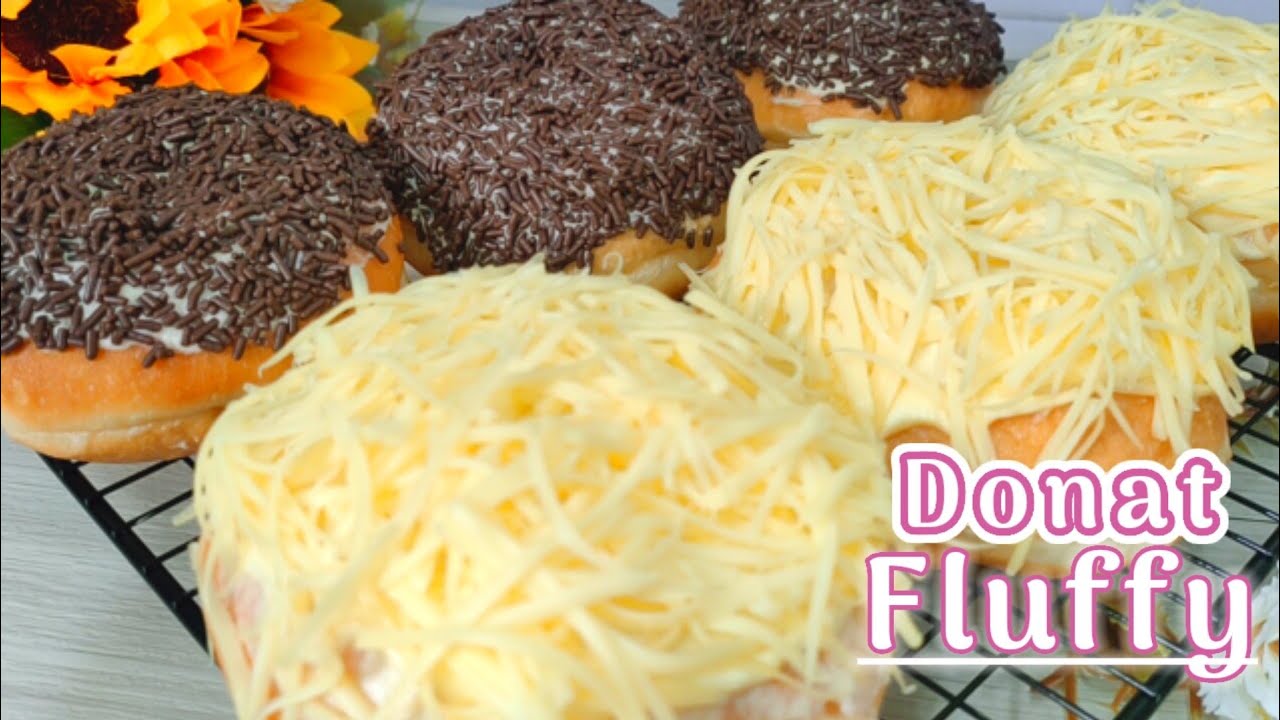 Resep Donat tanpa kentang empuk dan lembut tahan lama || sekali coba
