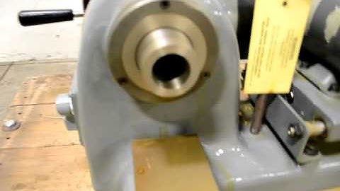 Hardinge Model HSL-59 Bench Top Speed Lathe