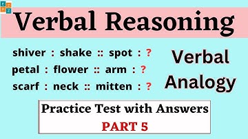 VERBAL REASONING TEST QUESTIONS & ANSWERS!