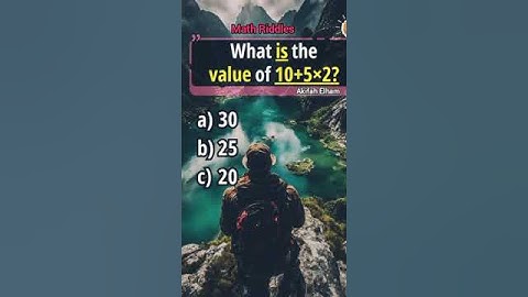 Math Riddle Quizlet Part 23 | Akifah Elham #youtubeshorts