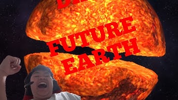 Solar Smash: DESTROYED THE FUTURE EARTH WITH WAEPON AND CUT THE EARTH IN HALF.