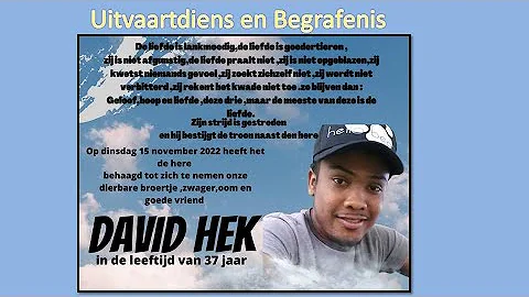 LIVESTREAMING   Uitvaartdienst en begrafenis van D...