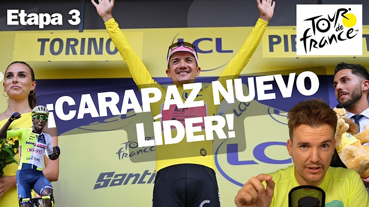 🔥🥇 ¡Carapaz SE PONE LÍDER el día que Girmay GANA su primera ETAPA en el Tour de Francia!🔥🥇 [Etapa 3]