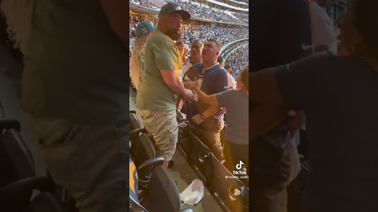 Watch COWBOYS and EAGLES fans get into it 🤯 🏈😲 #dallascowboys #NFL #fights #football #trending #viral on YouTube Watch COWBOYS and EAGLES fans get into it 🤯 🏈😲 #dallascowboys #NFL #fights #football #trending #viral on YouTube