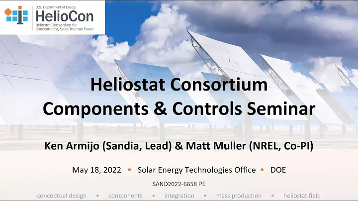 Heliostat Components and Controls