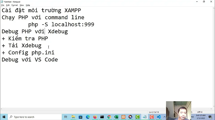 Cài đặt môi trường PHP - Debug PHP với Xdebug dùng VSCode