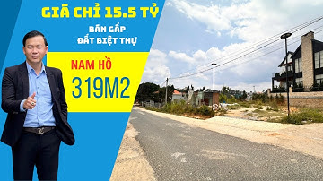 Bán đất nghỉ dưỡng Đà Lạt - thế đất đẹp 2 mặt tiền - thích hợp xây Homestay khu Nam Hồ 319m2