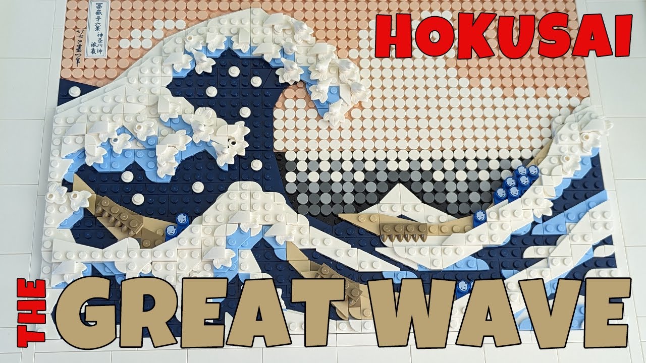 LEGO 31208 Hokusai: The Great Wave built in 6 minutes! 