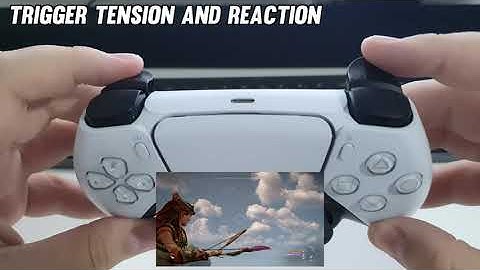Horizon Forbidden West PS5 Haptic Feedback and Adaptive Triggers
