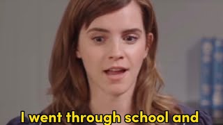 Emma Watson Take On The Problem Of The Education System
