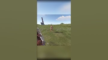 They Added ROCKETSHIPS to RUST??? #rust #shorts #solo #playrust #gaming #rustgame