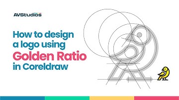 How to design a logo using Golden Ratio in Coreldraw