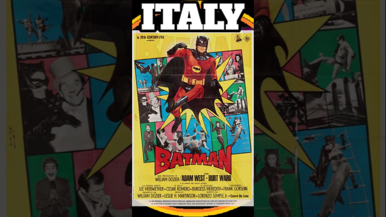 BATMAN: THE MOVIE (1966) Alternate Movie Posters & Art