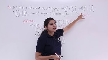 Class 12th – Matrices IIT JEE Problem Example-9 | Matrices | Tutorials Point