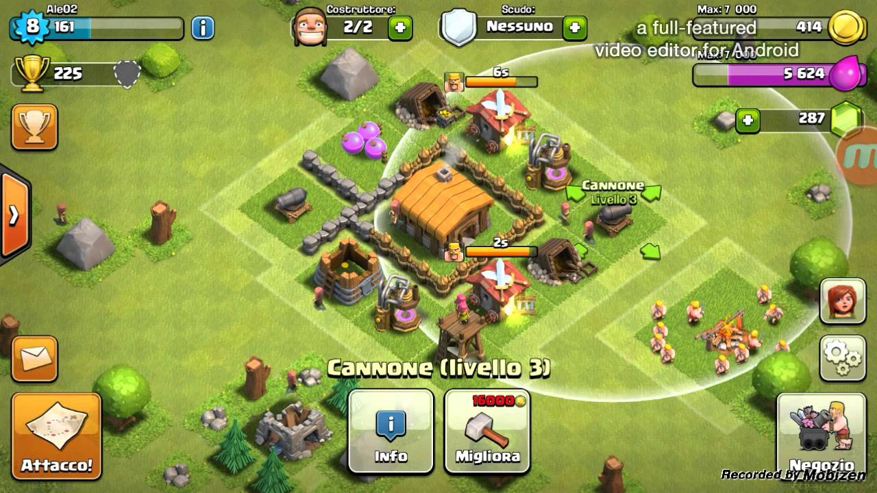 Clash of clans 1# un po di tutto - YouTube