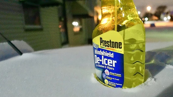 Prestone - De-icing Tips for Dummies: 👎 DON'T: Pour hot water on