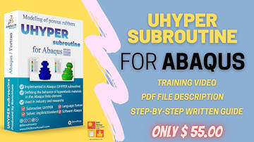 UHYPER Subroutine Modeling Porous Elastomers with Abaqus