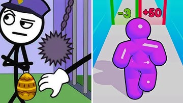 Thief Puzzle 🔥VERSUS🔥Tall Man Run | Ultimate Walkthrough | Episode - 130