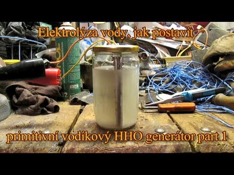 Video: Jak Získat Vodík