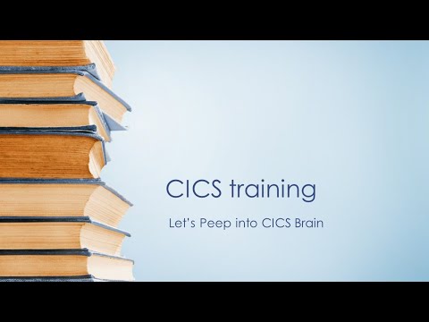 CICS training -
