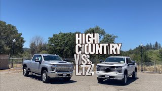 ‘22 Chevy 2500 High Country Vs. LTZ ( comparison)