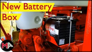 Replacing The Battery Box On A Ford Tractor