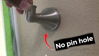 How to remove towel bar with no pin hole. Watch this before you break your drywall!!!