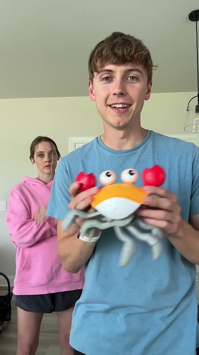 You BETTER watch my husband show off these baby toys