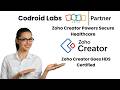 Zoho Creator is HDS Certified | Low-Code Healthcare App Development in France