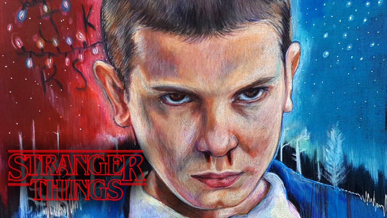 Stranger Things | Drawing "Eleven" - YouTube
