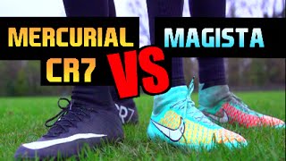 RONALDO CR7 Mercurials vs Nike Magista | Boot Test | F2Freestylers