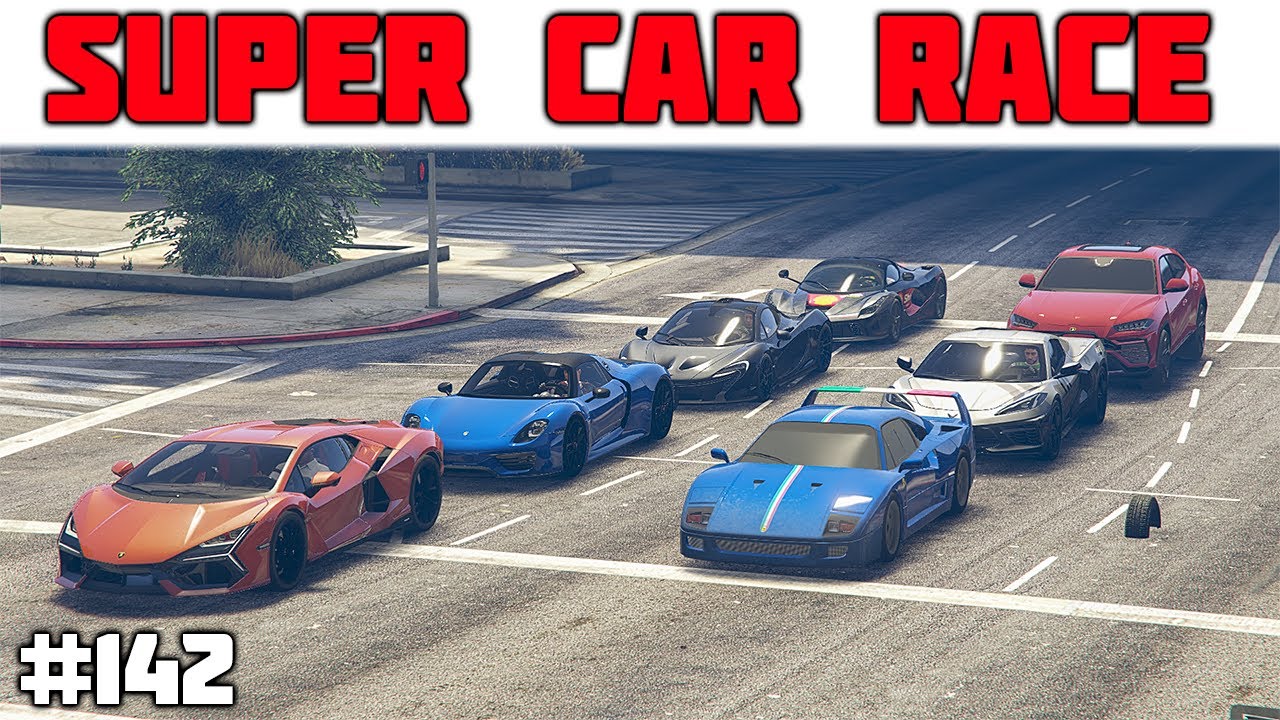 GTA V |  Super Car Race In GTA V | In Tamil | RTX TamilPlay | Episode 142