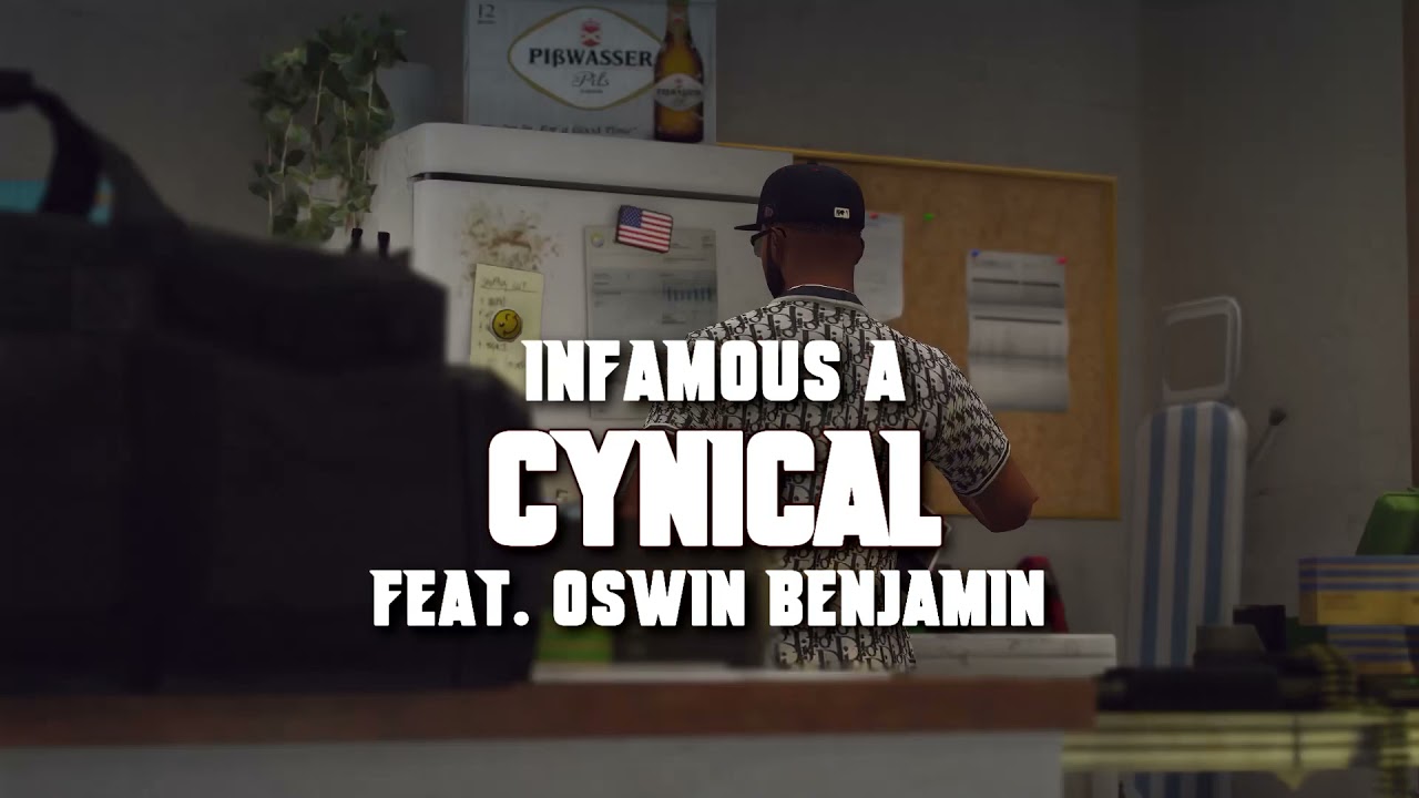 在 YouTube 上观看 Infamous A - Cynical (feat. Oswin Benjamin) [Official Music Video]