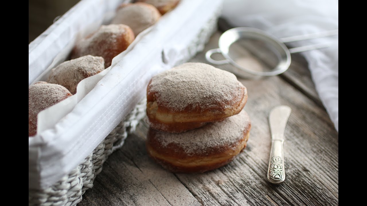 Brioche Donuts with Coffee Cream Recipe YouTube