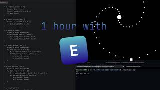 Making a Bullet Hell Game in my Programming Language in ONE Hour | Uncut