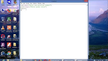 Power of a number using Python