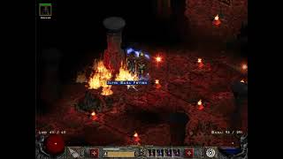 Diablo 2 LOD Hardcore Ladder HCL solo sorc in 4 player game Baal run pt3 (end Normal)