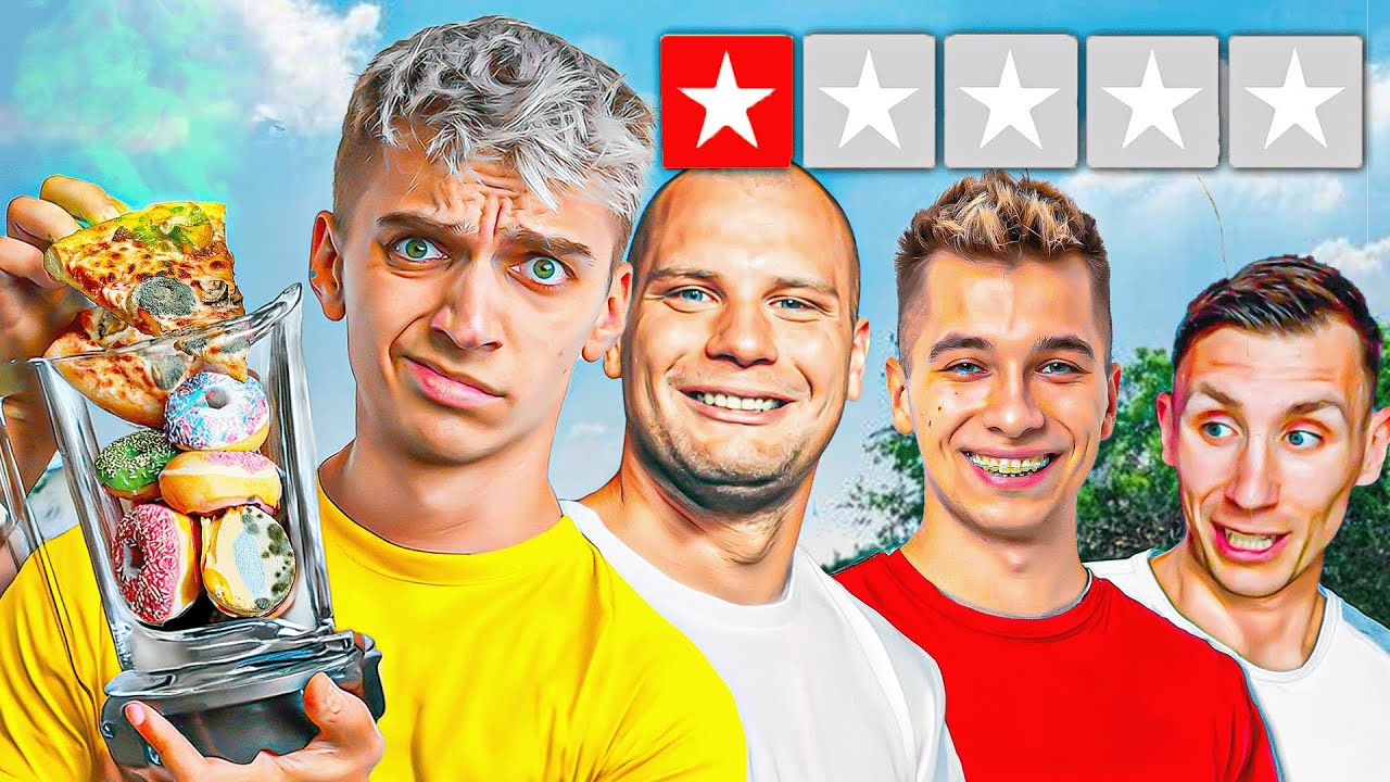 wymieszałem WSZYSTKIE produkty YOUTUBERÓW!