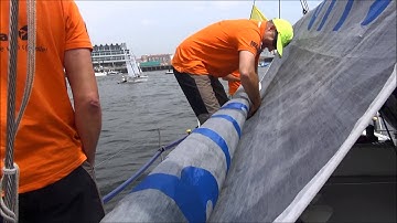 Team Redan : North sails 3DI: Roll do not flake :-)